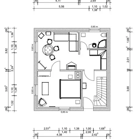 Mit Fasssauna Apartment *